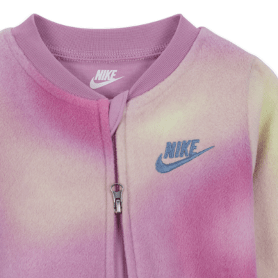 Nike Solarised Baby (0–9M) Microfleece Overalls