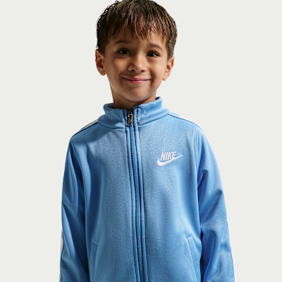 Nike Dri-FIT Little Kids' 2-Piece Full-Zip Set with Logo Taping