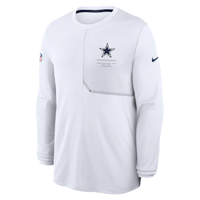 Dallas Cowboys Sideline Coach Men's Nike Dri-FIT NFL Long-Sleeve Top from Nike - $60
