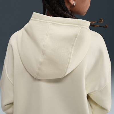 Sudadera con gorro sin cierre oversized para niños talla grande Nike Sportswear Club Fleece