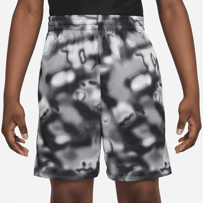 Nike Dri-FIT Multi+ Big Kids' (Boys') Printed Training Shorts (Extended Size)