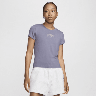 Playera cropped para mujer Nike Sportswear Chill Knit