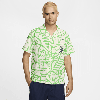 Playera de boliche Nike de manga corta Brazil