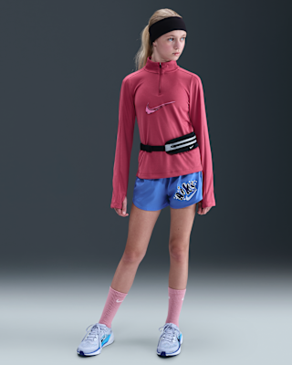 Детские шорты Nike One Big Kids' (Girls') Woven High-Waisted Shorts
