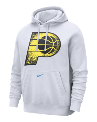 Мужское худи Indiana Pacers Club City Edition Nike NBA Fleece Pullover Hoodie