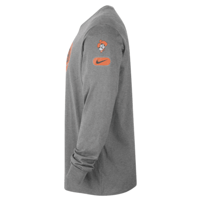 Oklahoma State Fast Break Men's Nike College Long-Sleeve T-Shirt