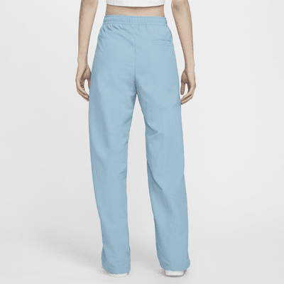 Pants de tiro medio con dobladillo abierto para mujer Nike Sportswear Everything Wovens