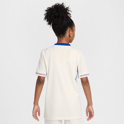 Koszulka piłkarska dla dużych dzieci Nike Dri-FIT FFF Stadium 2025 (drużyna kobiet) (wersja wyjazdowa) – replika
