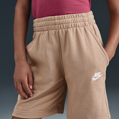 Nike Sportswear Club Fleece Big Kids' French Terry Shorts