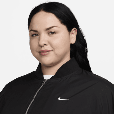 Nike Sportswear Essential Women's Oversized Bomber Jacket (Plus Size)