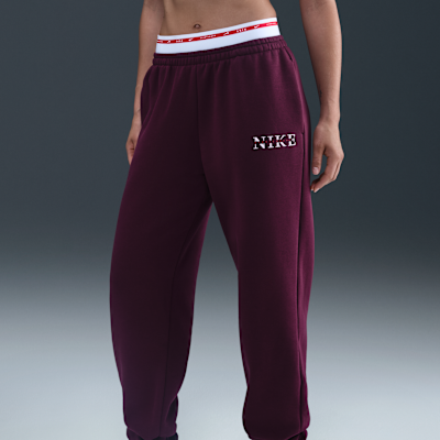 Nike Sportswear Phoenix Fleece Women's High-Waisted Tracksuit Bottoms