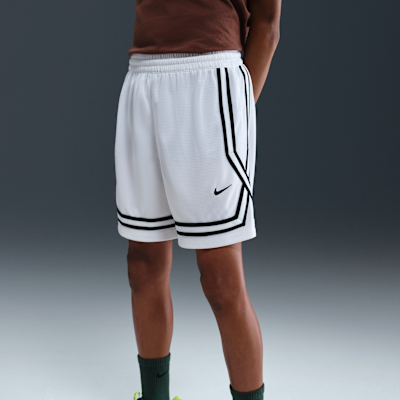Shorts de básquetbol Dri-FIT de 13 cm para niños talla grande Nike Crossover