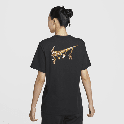 Nike Sportswear 女款寬鬆短袖圖樣 T 恤