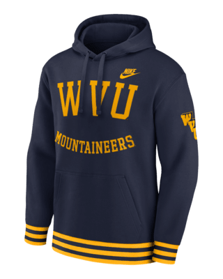 Мужское худи West Virginia Mountaineers Legacy Retro Men’s Nike College Pullover Hoodie