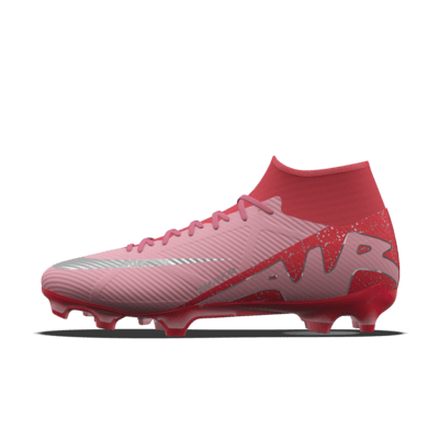 Nike Mercurial Superfly 9 Academy By You Custom Firm Ground Soccer Cleats. Nike