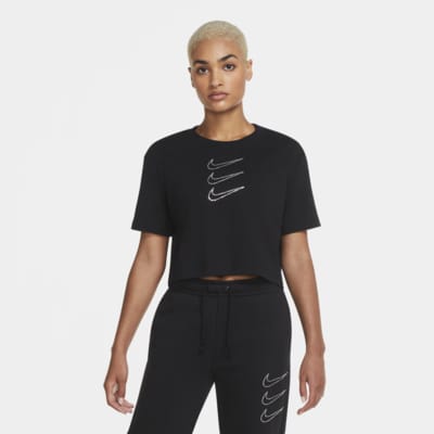 nike crop t shirt