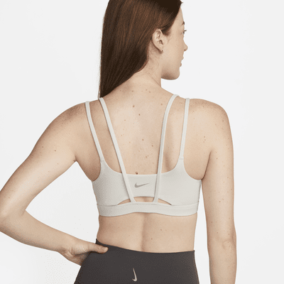 Bra deportivo de baja sujeción con almohadilla para mujer Nike Zenvy Strappy