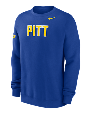 Мужской свитшот Pitt Club Fleece Nike College Crew-Neck