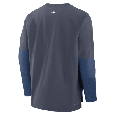 Chamarra sin cierre Nike Dri-FIT de la MLB para hombre Los Angeles Dodgers Authentic Collection City Connect Player