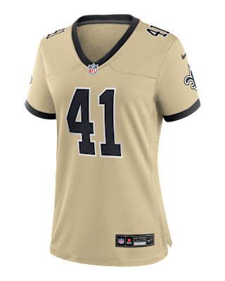 Женские джерси Alvin Kamara New Orleans Saints Women’s Nike NFL Game Jersey