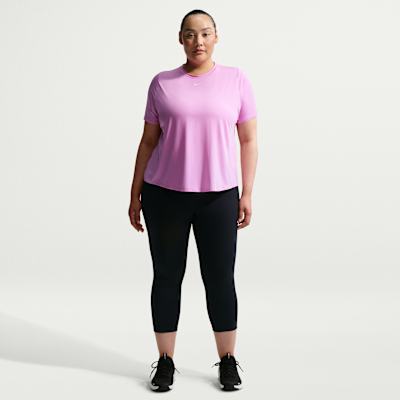 Nike One Classic Women's Dri-FIT Short-Sleeve Top (Plus Size)