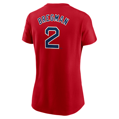 Alex Bregman Boston Red Sox Fuse Women's Nike MLB T-Shirt