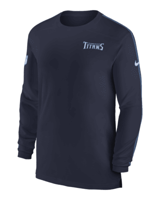 Мужские  Tennessee Titans Sideline Coach Nike Dri-FIT NFL Long-Sleeve Top