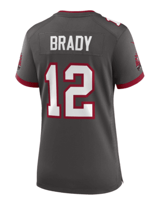 Tom Brady #12 New England Patriots YOUTH Size XL Blue Jersey Bucs