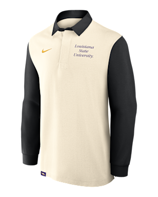 Мужские  LSU Rugby Nike College Long-Sleeve Top