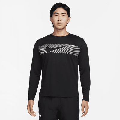 Nike Miler Flash Men's Dri-FIT UV Long-Sleeve Running Top
