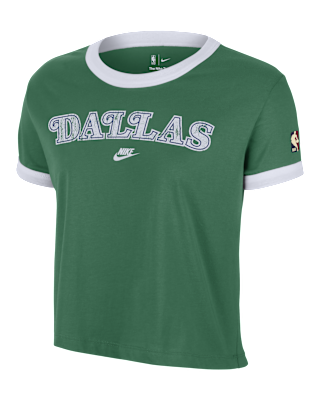 Женская футболка Dallas Mavericks Essential Hardwood Classics Nike NBA