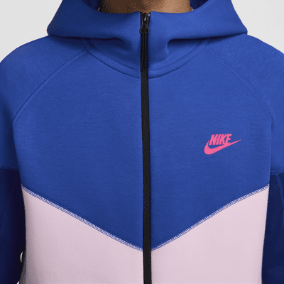 Nike Sportswear Tech Fleece Windrunner Tam Boy Fermuarlı Erkek Kapüşonlu Üst