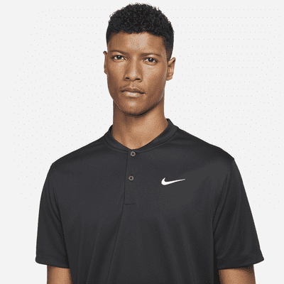 Polo de cuello en v de tenis para hombre NikeCourt Dri-FIT