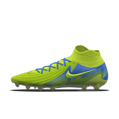 Nike Phantom Luna 2 Elite By You Custom AG-Pro High-Top Soccer Cleats