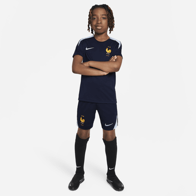 FFF Strike Nike Dri-FIT knit voetbalshorts voor kids