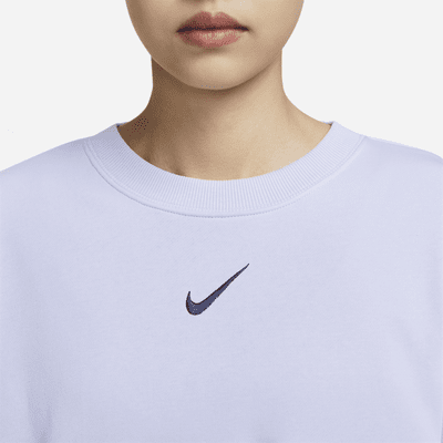 Nike Sportswear City Utility 女款法國毛圈布短袖上衣