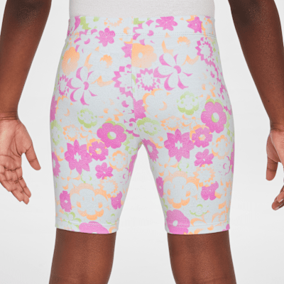 Ensemble deux pièces avec cycliste imprimé Nike Flow-Ral pour enfant