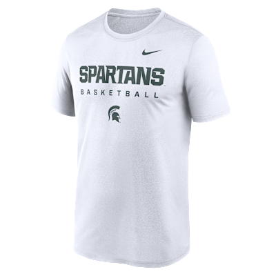 Michigan State Courtside Basketball Legend Men's Nike Dri-FIT College T-Shirt