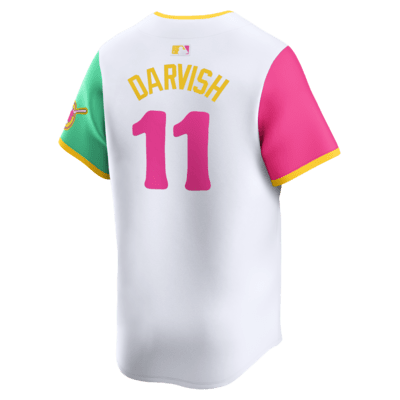 Jersey Nike Dri-FIT ADV de la MLB Limited para hombre Yu Darvish San Diego Padres City Connect