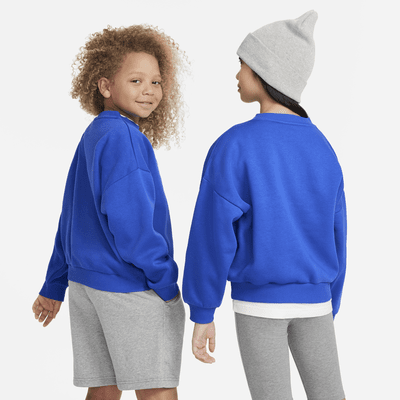 Nike Sportswear Icon Fleece Big Kids' Oversized Sweatshirt