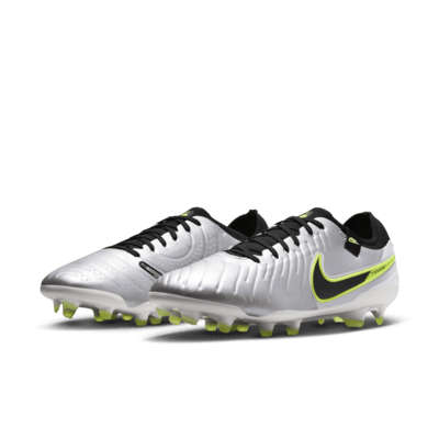 Nike Tiempo Legend 10 Pro low top voetbalschoenen (stevige ondergrond)