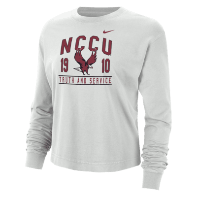 Nike Women's North Carolina Central Eagles Grey Varsity Pullover Hoodie, Medium, Gray