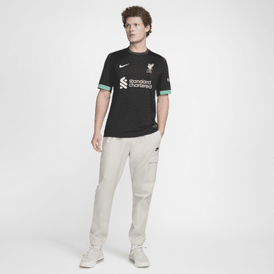 リバプール FC 2024/25 スタジアム アウェイ メンズ ナイキ Dri-FIT サッカー レプリカ ユニフォーム