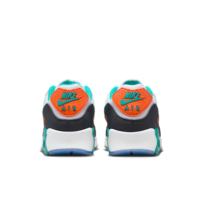 Miami Dolphins Air Max 90 Men's Nike Shoes