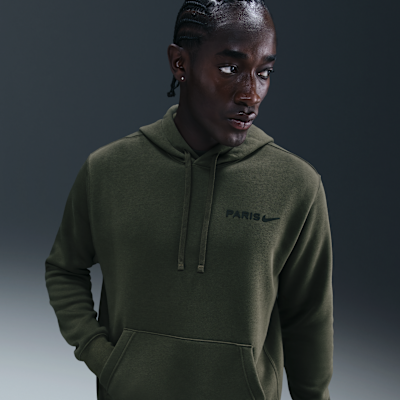 Paris Saint-Germain Club Men's Nike Football Fleece Pullover Hoodie