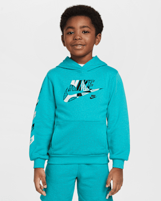 Детское худи Nike Sportswear "Outside the Lines" Little Kids' French Terry Pullover Hoodie