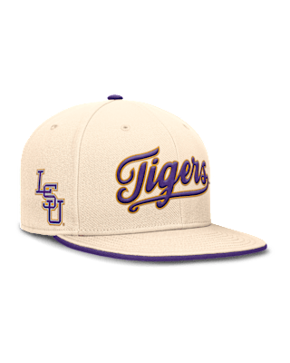 Мужская кепка LSU Tigers Primetime True Nike Dri-FIT College Fitted Hat