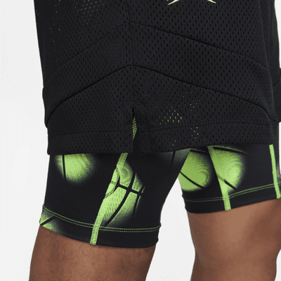 Shorts de básquetbol Dri-FIT de 10 cm 2 en 1 para hombre Ja