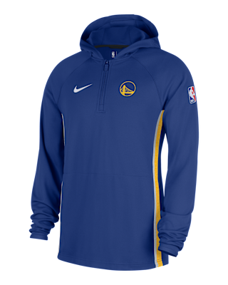 Мужское худи Golden State Warriors Zoned Nike Dri-FIT NBA 1/4-Zip Hoodie