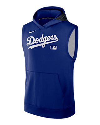 Мужское худи Los Angeles Dodgers Authentic Collection Men’s Nike Dri-FIT MLB Sleeveless Pullover Hoodie